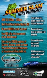 Come join the run at Summer Slam and The Boy's at Susquehanna Fishing Tackle!